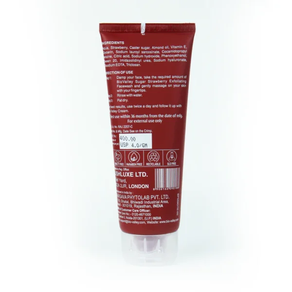 Sugar Strawberry Facewash - Image 5