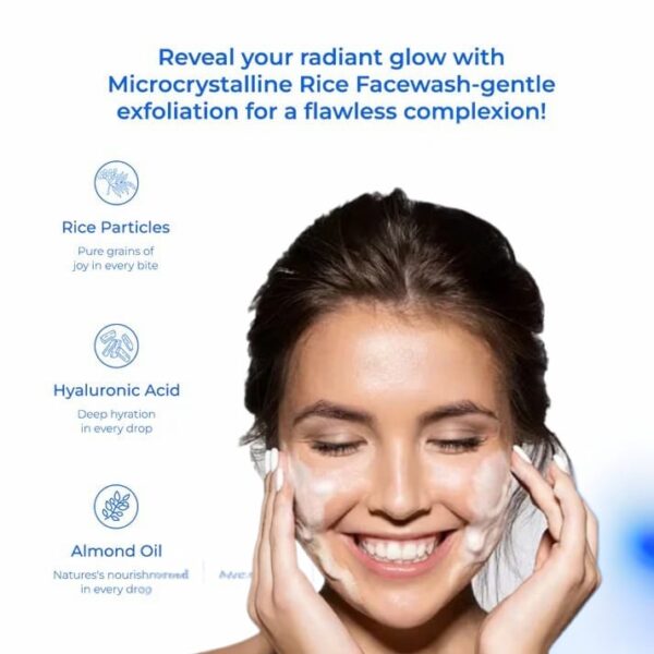 Microcrystalline Rice Facewash - Image 8